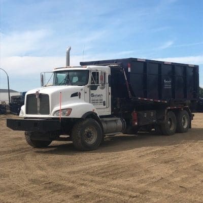 Goliath Disposal Scrap Metal Hauling Truck