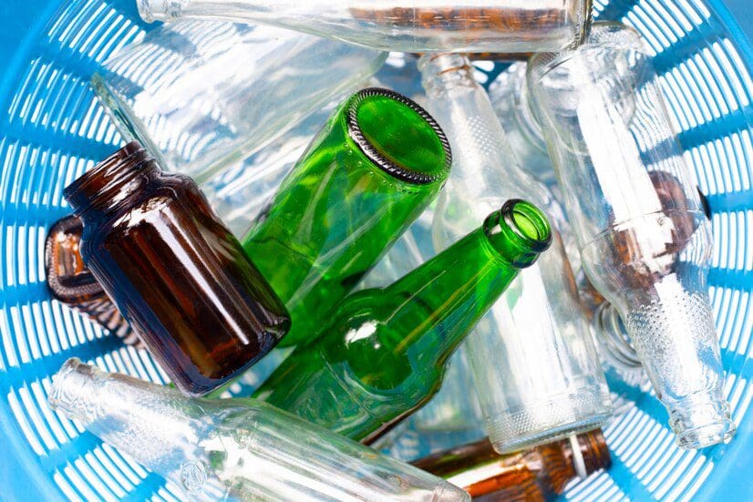Glass Bottles for Recycling